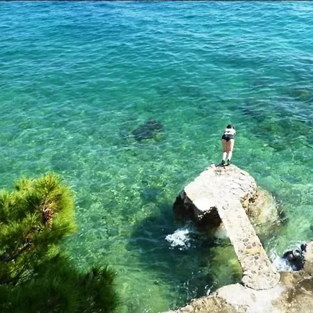 Apartman Panorama Sea View For 6, Free Parking At The House Marusici